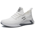 Pure Color Trend Sports Leisure Comfortable Breathable Men's Shoes