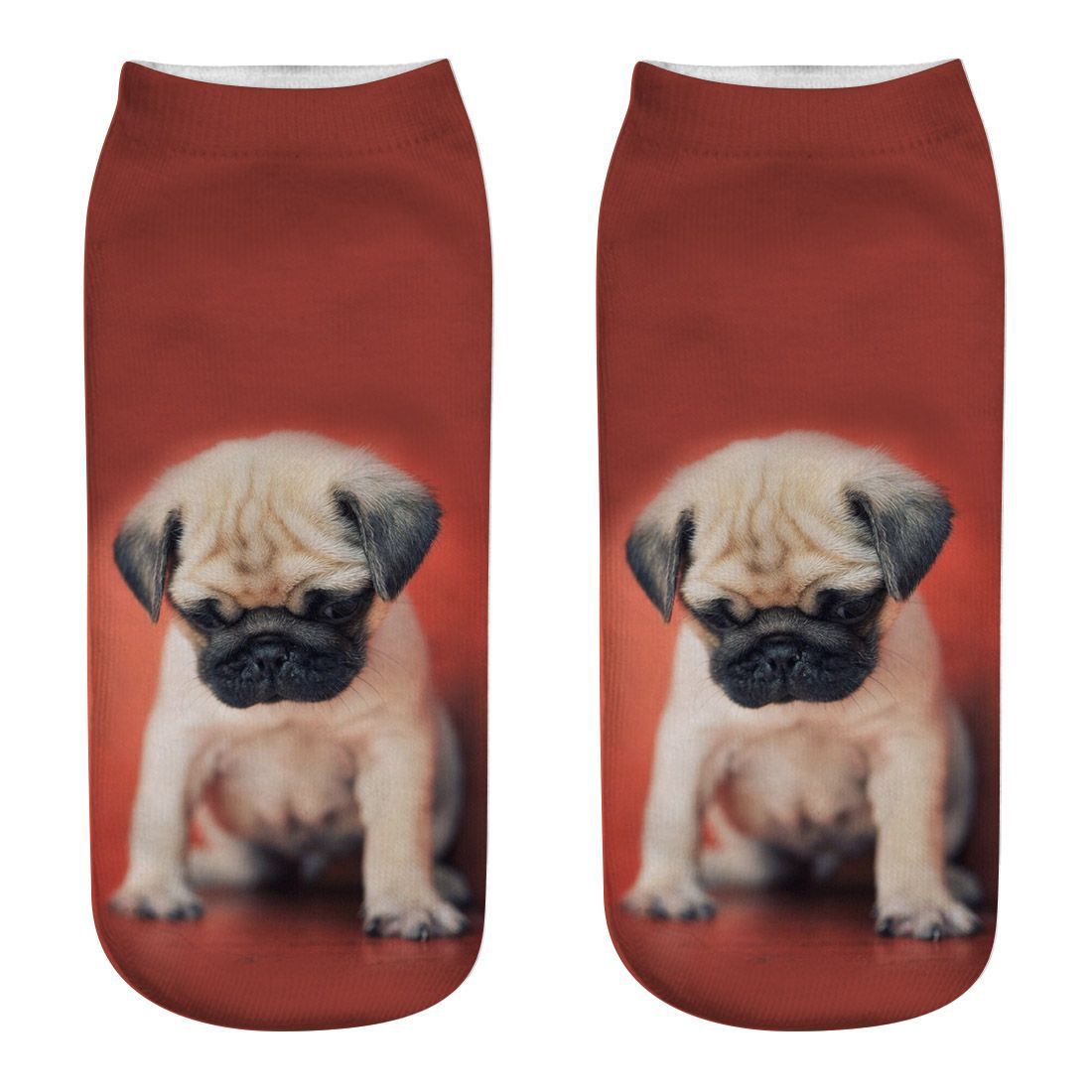 New Dog Series 3D Printed Socks Puppy Printed Socks Ebay AliExpress Hot-selling Printed Female Socks