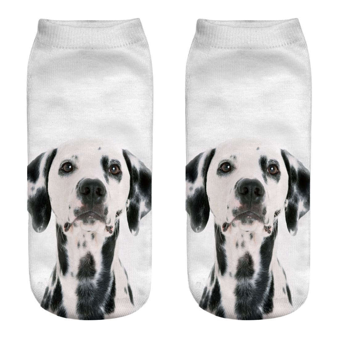 New Dog Series 3D Printed Socks Puppy Printed Socks Ebay AliExpress Hot-selling Printed Female Socks