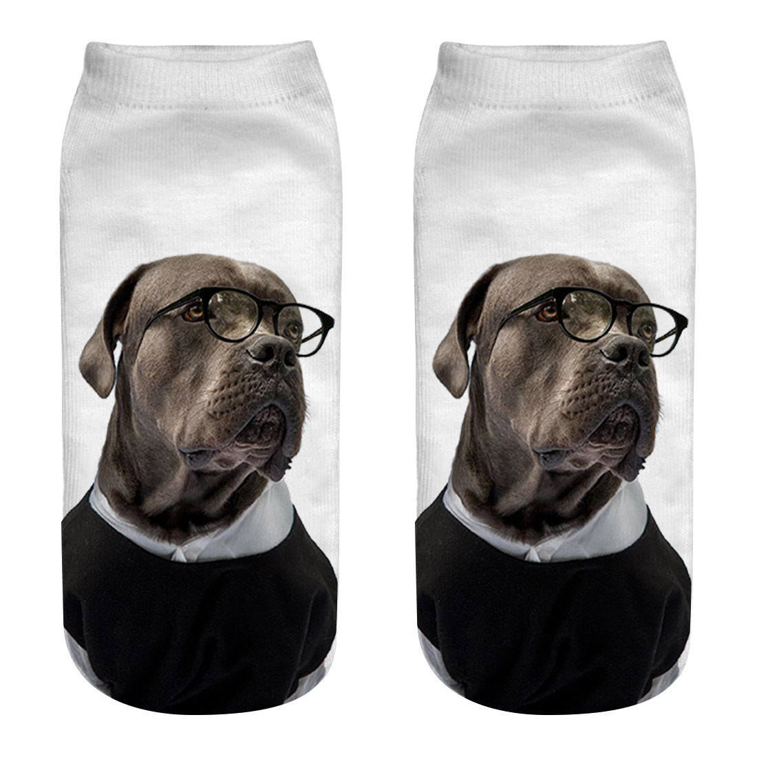 New Dog Series 3D Printed Socks Puppy Printed Socks Ebay AliExpress Hot-selling Printed Female Socks