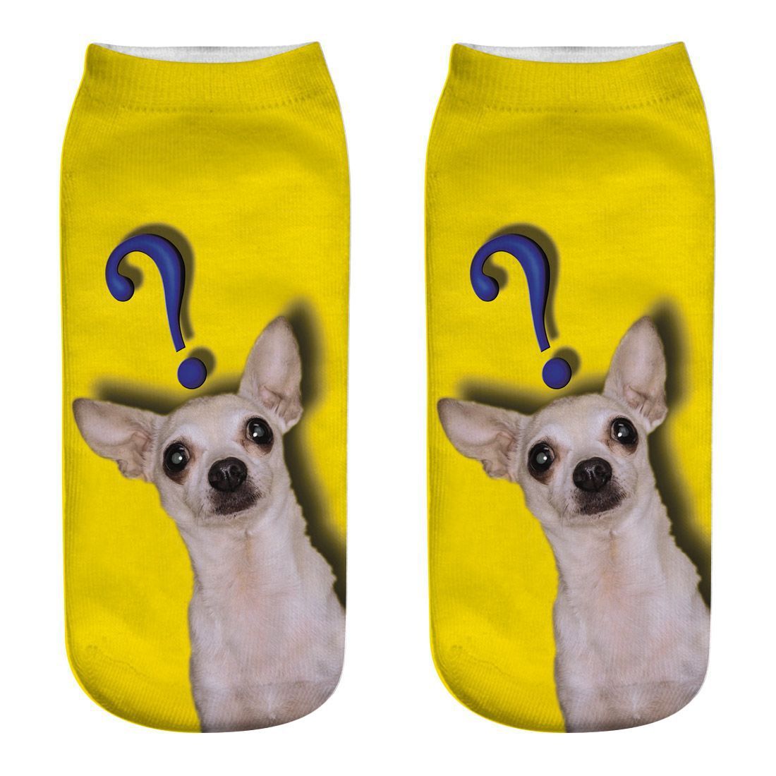 New Dog Series 3D Printed Socks Puppy Printed Socks Ebay AliExpress Hot-selling Printed Female Socks