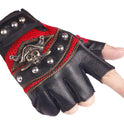 Hip hop Break Dancing Sport Riding Skull Gloves