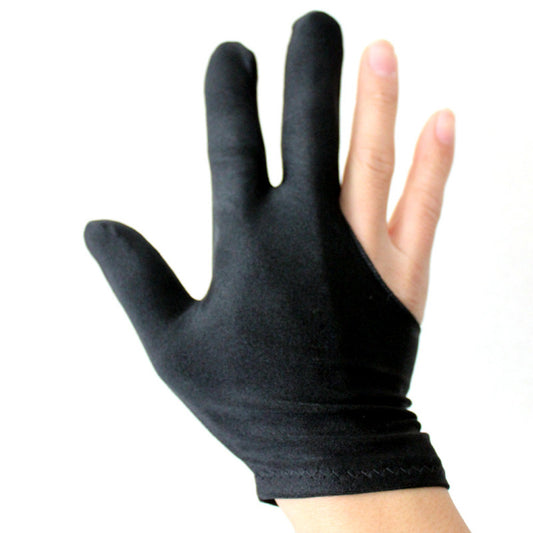 Billiards Three-finger Gloves Full Finger Gloves Club Billiard Gloves Left Hand Pass Code Billiard Gloves