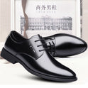 Large Size Men's Leather Shoes Business Suit Korean Version