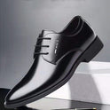 Large Size Men's Leather Shoes Business Suit Korean Version