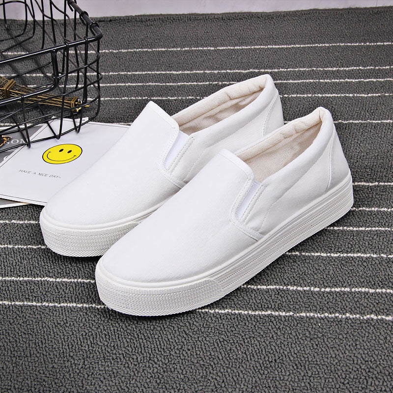 White Shoes Ladies Canvas Shoes Student Shoes