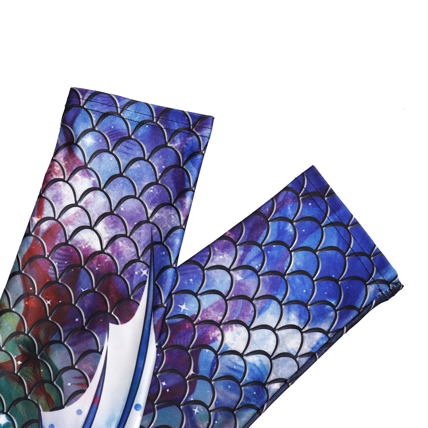 3D Mermaid Fish Scale Print Sports Women'S Leggings