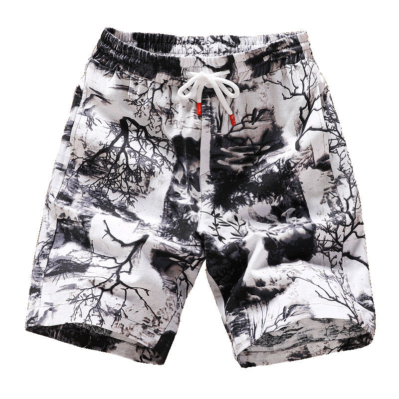 Loose Casual Five-point Pants Trendy Men's Shorts