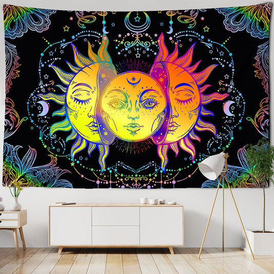 Sime Style Abstract Tapestry Shawl