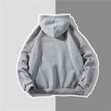 Hooded Bf Style Couple Casual All-match Bottoming Sweater