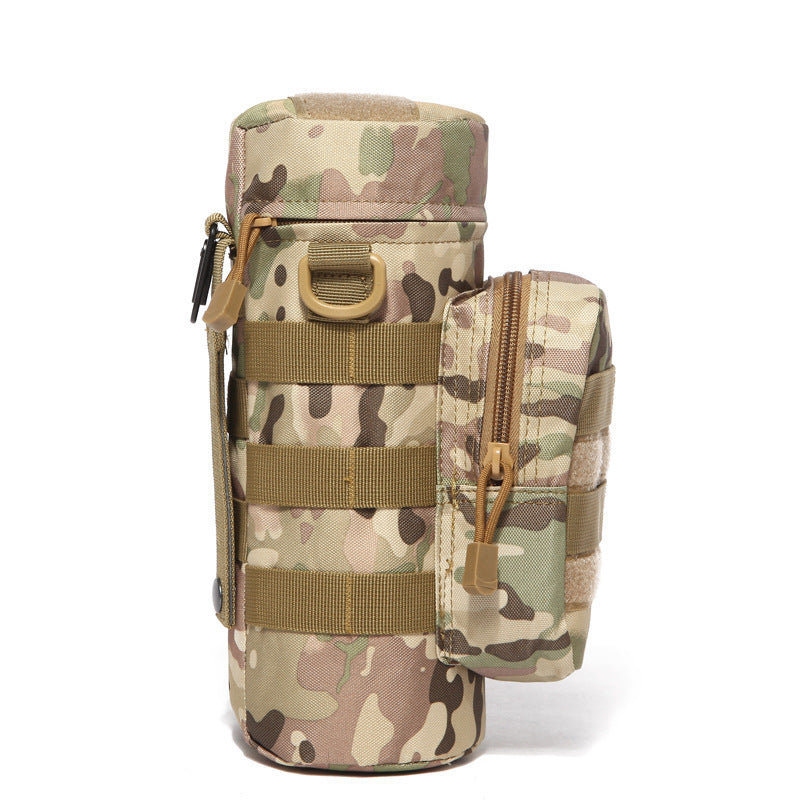 Outdoor Tactical Water Bottle Bag Military Fan Camouflage Outdoor Travel Hiking Climbing Accessory Bag