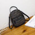 Female Bag Printing Small Backpack Double Shoulder Small Bag Bag Single Shoulder Diagonal Handbag