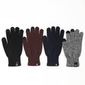 Winter Outdoor Riding Warm Touch Screen Gloves Non-slip Men and Women Skiing Cold-proof Knitting Windproof Plus Velvet Thickening Heat Gathering