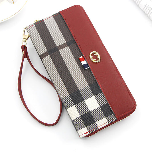 Korean Version Of The New Ladies Wallet Female Clutch Bag Zipper Mobile Phone Bag Female Wallet