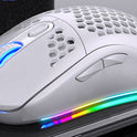 E-Sports Mechanical Wired Gaming Mouse With Rgb Glow