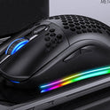 E-Sports Mechanical Wired Gaming Mouse With Rgb Glow