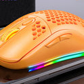 E-Sports Mechanical Wired Gaming Mouse With Rgb Glow