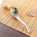 Japanese Hefeng Underglaze Color Hook Spoon Ceramic Long Handle Spoon Congee Soup Spoon Spoon Spoon Spoon Spoon Stirring Spoon Spoon Spoon