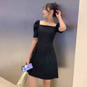 Summer New Temperament Skirt Slim Slimming Collar