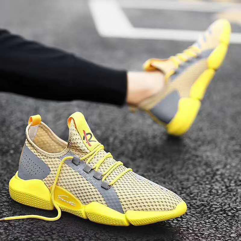 New Breathable Casual Sports Shoes Men'S Running Trendy Shoes All-Match