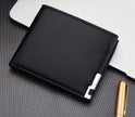 Men's Small Wallet Fashion Card Holder Men's Short Leather Wallet