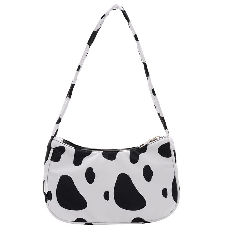 Oxford Fashion Cow Pattern Crossbody Bag