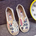 21 New Prairie Princess Canvas Shoes Lightweight Canvas Breathable Thomas Shoes Ethnic Style Cloth Shoes Flat Shoes Women