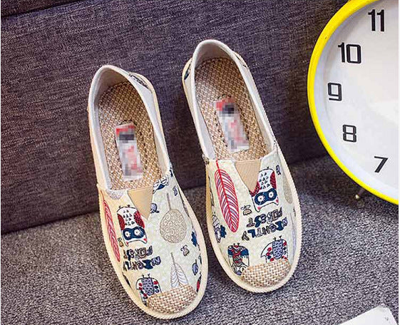 21 New Prairie Princess Canvas Shoes Lightweight Canvas Breathable Thomas Shoes Ethnic Style Cloth Shoes Flat Shoes Women