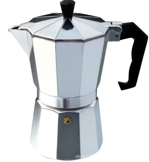 Aluminum Moka Pot Octagonal Coffee Pot Cup Aluminum Coffee Moka Pot Aluminum