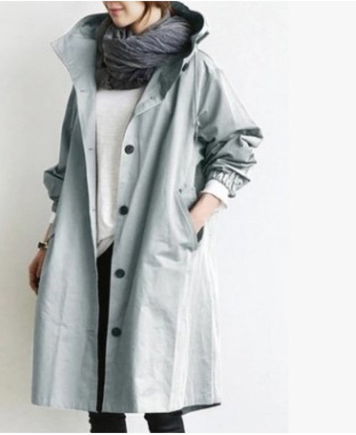 Oversized Women's Korean Style Slim Windbreaker