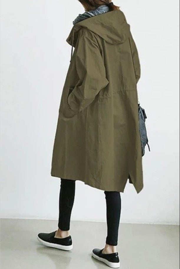 Oversized Women's Korean Style Slim Windbreaker