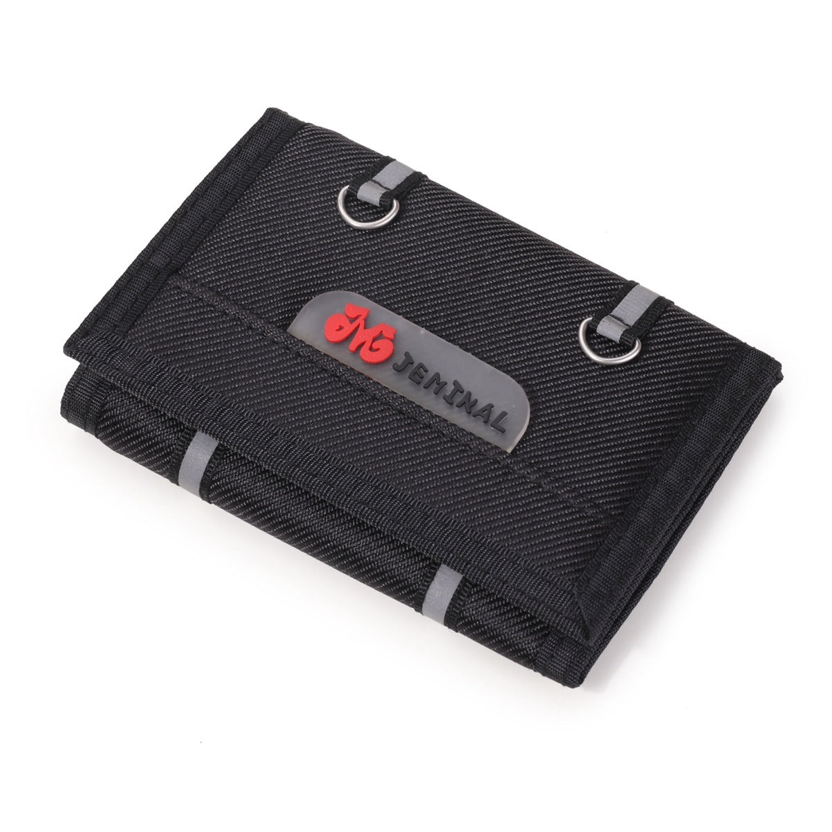 Version Of The Three-Fold Canvas Men'S Wallet Student Sports Can Be Hung Jewelry Wallet