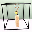 Faux Mink Fur Key Chain Bag Charms Pendant Tassel Fluffy Car Key Ring Accessories Wholesale