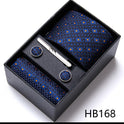 Men'S Tie Six-Piece Suit Gift Box Group Tie Business Formal Wedding Tie