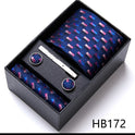 Men'S Tie Six-Piece Suit Gift Box Group Tie Business Formal Wedding Tie