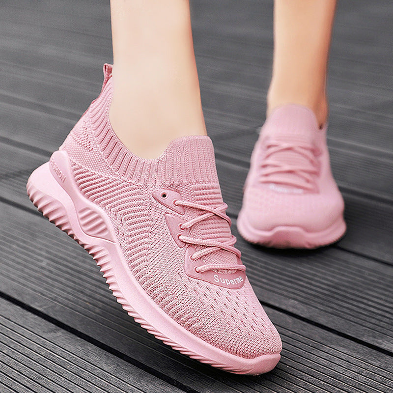 Women'S Single Shoes Soft Sole Breathable Sneakers