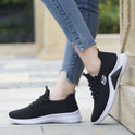 Women'S Flat Casual Sports Shoes Breathable Soft Sole Mother'S Shoes Women'S Single Shoes