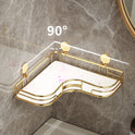 Punch-free Bathroom Toilet Triangle Shelf Corner Wall Wall Hanging Vanity Toilet Toilet Storage Rack