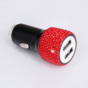 Diamond-Studded Car Mobile Phone Safety Hammer Charger