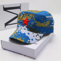 BaseballCap Flat Top Male Red Army Ap