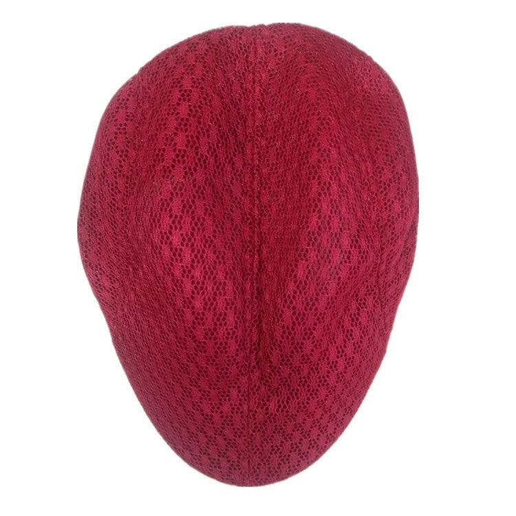 Comfortable And Breathable Linen Cotton Duck Tongue Beret