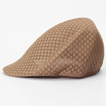 Comfortable And Breathable Linen Cotton Duck Tongue Beret