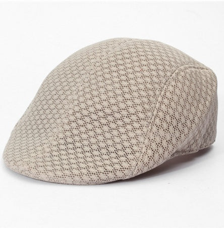 Comfortable And Breathable Linen Cotton Duck Tongue Beret