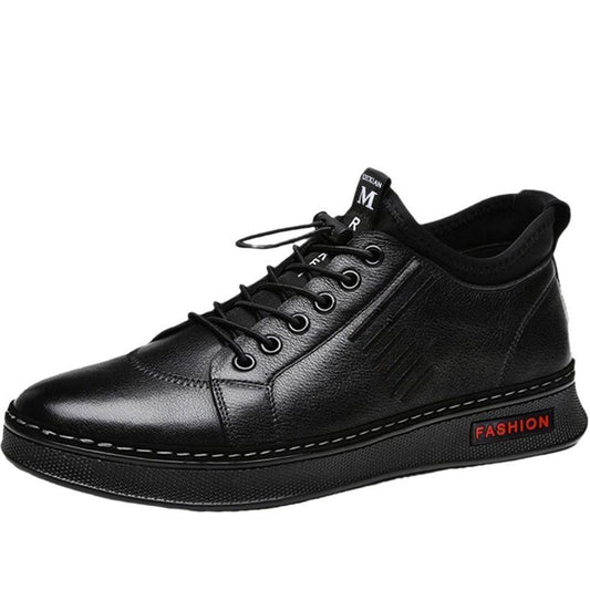 Casual Leather Shoes Men's British Trend All-match