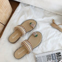 Fashion All-Match Flat Beach Slippers