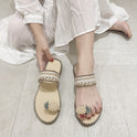 Fashion All-Match Flat Beach Slippers