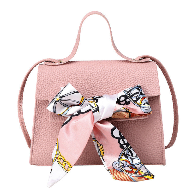 Lychee Pattern Silk Scarf Kelly Bag