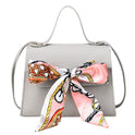 Lychee Pattern Silk Scarf Kelly Bag