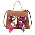 Lychee Pattern Silk Scarf Kelly Bag