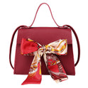 Lychee Pattern Silk Scarf Kelly Bag